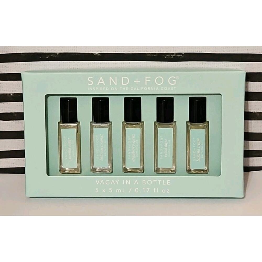 Sand+Fog Perfume Vacay Perfume Oil Rollerball Set Vacay In A Bottle 5 Oil Rolls